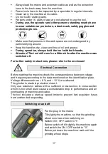 Предварительный просмотр 17 страницы EIBENSTOCK EBS 180 F Original Instructions Manual