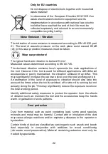 Предварительный просмотр 22 страницы EIBENSTOCK EBS 180 F Original Instructions Manual