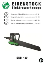 EIBENSTOCK EDB 480 Original Instructions Manual preview