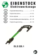 EIBENSTOCK ELS 225.1 Original Instructions Manual preview