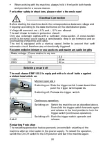 Preview for 20 page of EIBENSTOCK EMF 125.2 Original Instructions Manual