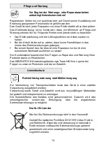 Preview for 14 page of EIBENSTOCK EMF 150.1P Original Instructions Manual