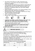 Предварительный просмотр 6 страницы EIBENSTOCK EMF 150 Original Instructions Manual