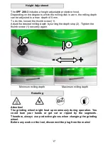 Предварительный просмотр 17 страницы EIBENSTOCK EPF 200-3 Original Instructions Manual