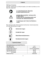 Preview for 4 page of EIBENSTOCK EPG 400 A Original Instructions Manual