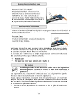 Preview for 25 page of EIBENSTOCK EPG 400 WP Original Instructions Manual