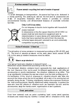 Предварительный просмотр 20 страницы EIBENSTOCK ESM 1310 Original Instructions Manual