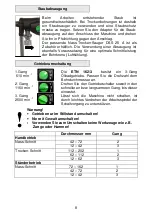 Предварительный просмотр 9 страницы EIBENSTOCK ETN 162/3 Original Instructions Manual