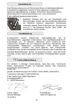 Предварительный просмотр 17 страницы EIBENSTOCK ETN 162/3 Original Instructions Manual