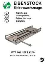 EIBENSTOCK ETT 700 Manual предпросмотр