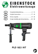 Предварительный просмотр 1 страницы EIBENSTOCK PLD 182.1 NT Original Instructions Manual