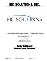 Preview for 1 page of EIC Solutions AAC-145A-4XT-HC-M34 Installation And Operation Manual