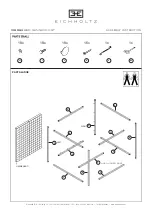 EICHHOLTZ GANSEVOORT 106963 Assembly Instruction Manual предпросмотр