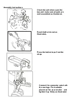 Preview for 4 page of Eichhorn Cozy B Rider Instruction Manual