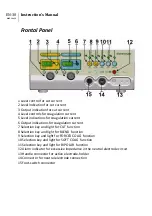 Предварительный просмотр 32 страницы Eickemeyer 323130 User Manual