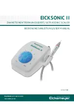 Eickemeyer EICKSONIC II User Manual предпросмотр