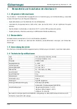 Preview for 4 page of Eickemeyer EICKSONIC II User Manual