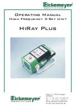 Предварительный просмотр 1 страницы Eickemeyer HiRay Plus Operating Manual