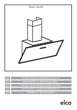 Предварительный просмотр 1 страницы Eico EicoE25 Instruction On Mounting And Use Manual