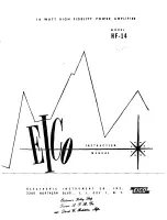 Eico HF-14 Instruction Manual preview