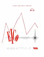 Eico HF-35 Instruction Manual preview