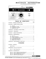 Preview for 1 page of Eico MX-99 Instruction Manual