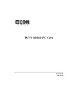 Eicon Networks 800-241 User Manual preview