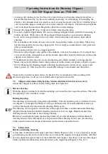 Preview for 20 page of EIDER 7718-000 Operating Manual