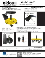 Предварительный просмотр 1 страницы Eidos 106-T Assembly Instructions