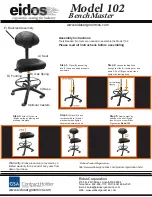 Предварительный просмотр 1 страницы Eidos BenchMaster 102 Assembly Instructions