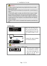 Предварительный просмотр 12 страницы Eighteeth E-xtreme User Manual