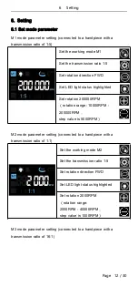 Предварительный просмотр 12 страницы Eighteeth MotorTurbo User Manual