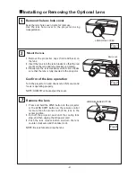 Preview for 2 page of Eiki AH-24711 Replacement Procedure