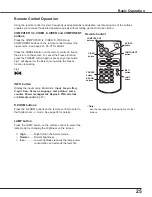 Предварительный просмотр 25 страницы Eiki Brilliant LC-XBL30 Owner'S Manual