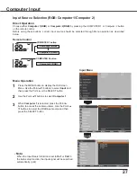 Предварительный просмотр 27 страницы Eiki Brilliant LC-XBL30 Owner'S Manual