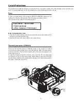 Предварительный просмотр 5 страницы Eiki Conference LC-WUL100 Service Manual