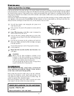 Предварительный просмотр 9 страницы Eiki Conference LC-WUL100 Service Manual