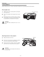 Предварительный просмотр 14 страницы Eiki Conference LC-WUL100 Service Manual