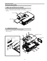 Предварительный просмотр 19 страницы Eiki Conference LC-WUL100 Service Manual