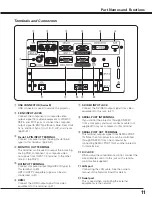 Предварительный просмотр 11 страницы Eiki EIP-SXG20 Owner'S Manual