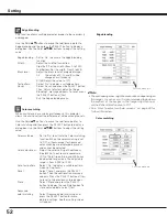 Предварительный просмотр 52 страницы Eiki EIP-SXG20 Owner'S Manual