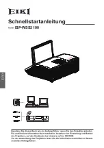 Предварительный просмотр 12 страницы Eiki EIP-WSS3100 Quick Start Manual