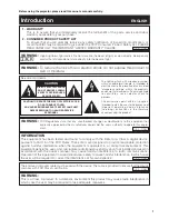 Предварительный просмотр 3 страницы Eiki EIP-WX5000 Owner'S Manual