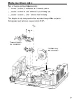 Предварительный просмотр 27 страницы Eiki EK-100W Service Manual