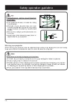 Предварительный просмотр 18 страницы Eiki EK-1100LU Owner'S Manual