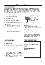 Предварительный просмотр 65 страницы Eiki EK-120 Series Owner'S Manual