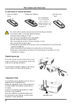 Предварительный просмотр 20 страницы Eiki EK-125UK Owner'S Manual