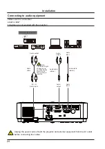 Предварительный просмотр 24 страницы Eiki EK-125UK Owner'S Manual