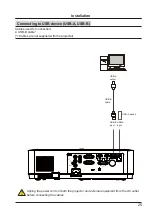 Предварительный просмотр 25 страницы Eiki EK-125UK Owner'S Manual