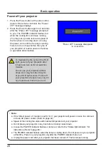 Предварительный просмотр 28 страницы Eiki EK-125UK Owner'S Manual